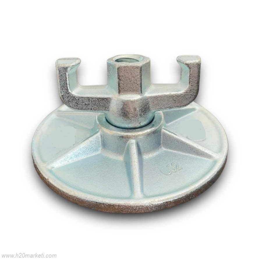 taban plakali catal somun 140*140, aynalı kelebek,aynalı somun, kelebek somun, ekonomik kelekbek somun